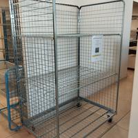 ROLL CONTAINER CARRELLO ESPOSITORE IN FILO