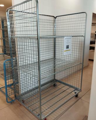 ROLL CONTAINER CARRELLO ESPOSITORE IN FILO