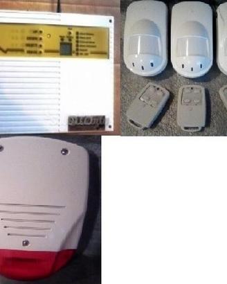 Kit allarme antifurto via radio Orion 64