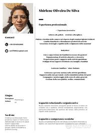 Badante, banconista e pulizie