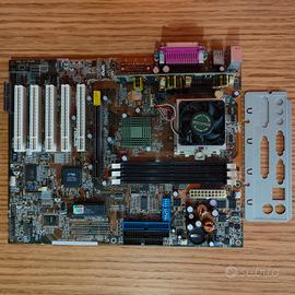 Scheda madre Asus A7PRO con processore