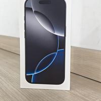 IPHONE 16 PRO 256GB black NUOVO IMBALLATO 