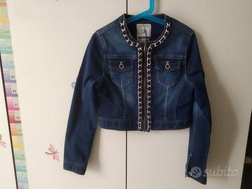 Giacca jeans bambina