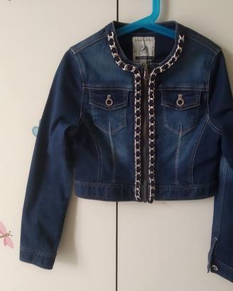 Giacca jeans bambina