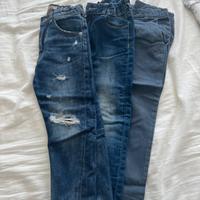 3 paia di jeans 4 anni