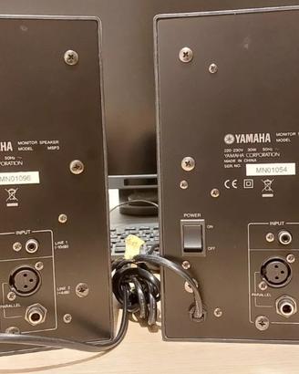 Casse da Studio Yamaha MsP3