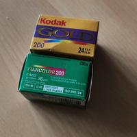 2 rullini fotografici nuovi