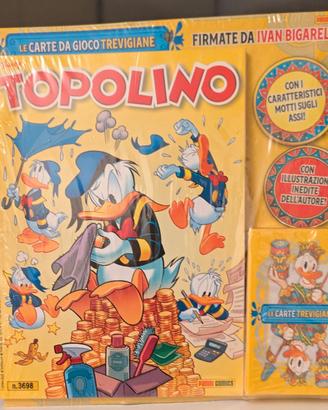 Topolino n°3698 con Carte Trevigiane di Ivan Bigar