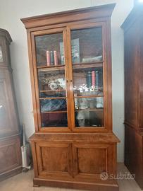 LIBRERIA VETRINA DEI PRIMI 800 ,NOCE