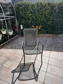 sedie giardino