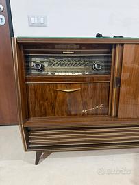 Radio Hymnus hi-fi antiquariato del ‘59 giradischi
