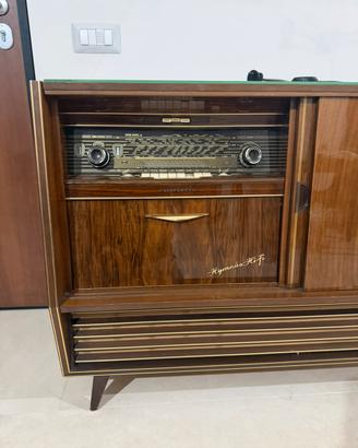 Radio Hymnus hi-fi antiquariato del ‘59 giradischi