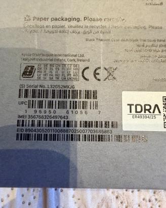 Apple Watch Ultra 3 con garanzia