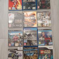 Lotto giochi PS2, PS3, PS4, Wii