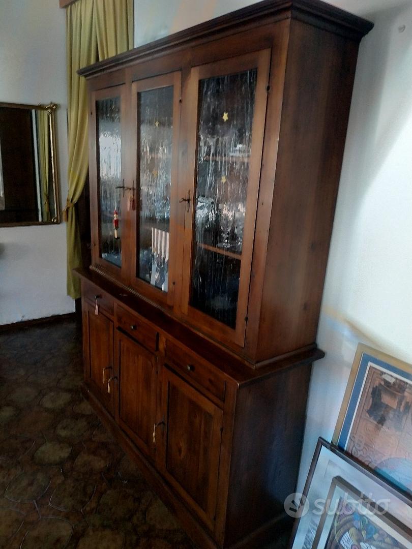 Cristalliera / Credenza in legno arte povera Arredamento e Casalinghi