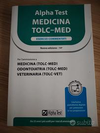 Libro Alpha Test medicina esercizi commentati 