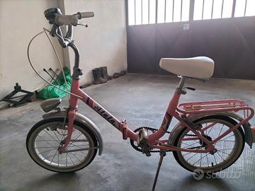 bicicletta Atala da bambina pieghevole 