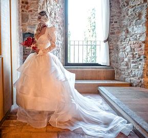 Abito da sposa principesco