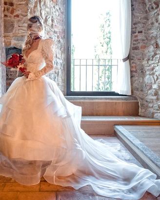 Abito da sposa principesco