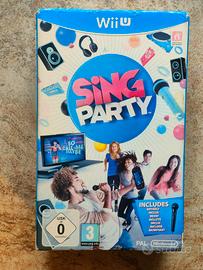 Wii U Sing party + microfono 