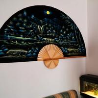 Ventaglio ornamentale da parete 