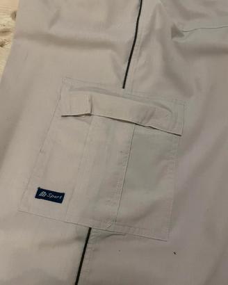 👖 Pantaloni cargo uomo beige/chiaro – no brand – 