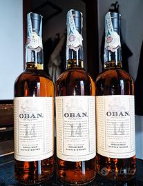 3 Whisky Oban 14 anni