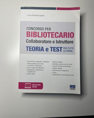 Concorso per bibliotecario