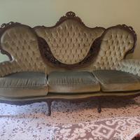 salotto , divano più poltrone Luigi XVI