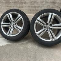 Cerchi vw scirocco rline 17, hankook 4stagioni