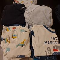 Lotto body bimbo 92-98 cm