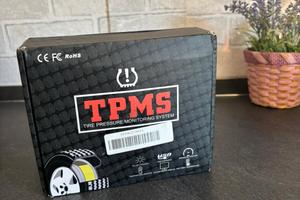 🚗 Sistema TPMS Monitoraggio Pressione Pneumatici 