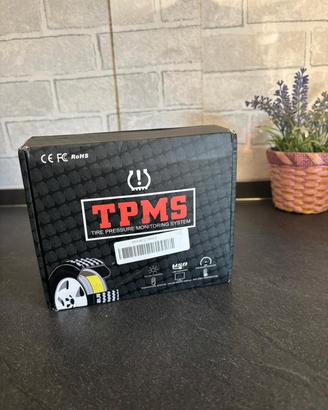 🚗 Sistema TPMS Monitoraggio Pressione Pneumatici 