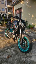 Yamaha MT07 depotenziata per patente A2