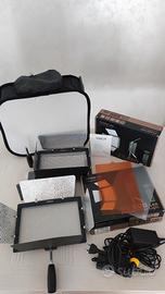 2 pannelli Led YN600 + 1 Softbox