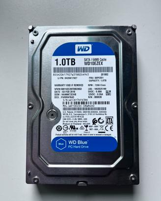 Hard disk 1TB WD10EZEX