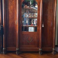 Armadio antico in legno e bronzo - Posillipo (NA)