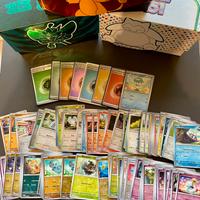 Carte Pokemon-200 Reverse e Holo con 1 Ex omaggio