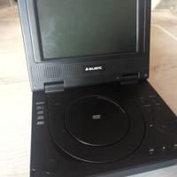 lettore dvd portatile majestic con telecomando