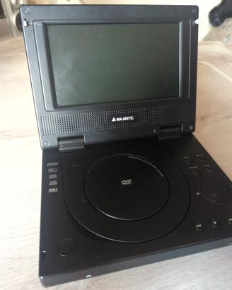 lettore dvd portatile majestic con telecomando