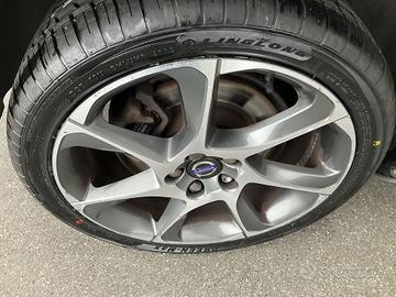 4 cerchi in lega da 18 volvo originali v60 ocean r