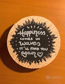 Sottobicchiere in legno