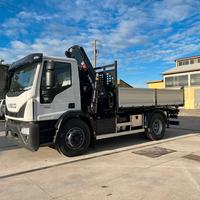IVECO EUROCARGO 180E32 K, GRU HIAB X-HIPRO 162 ES-