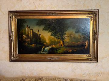 Quadro dipinto su tela