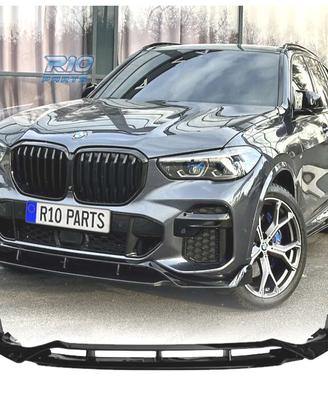 SPOILER LIP BMW X5 G05 21-23 LOOK BLACK KNIGHT NER