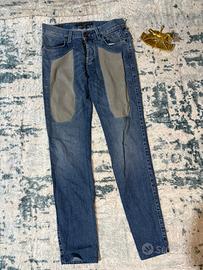 Jeckerson con toppe beige Taglia 29