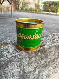 Scatola Deorsola caffè Torino vintage rara