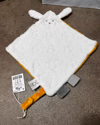 Doudou piatto coniglietto per neonati