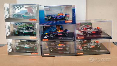 Slot Car 1:32 Carrera F1 Mercedes Red Bull McLaren