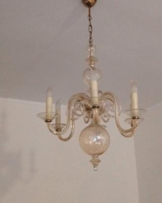 Lampadario di Murano vintage